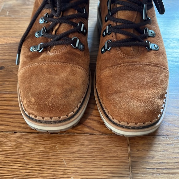 Sam Edelman Suede Booties with Fur Trim - EUC Size 6 - Picture 7 of 8